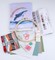 Embroidery Kit for Beginners, DIY Cross Stitching Kit with Stamped Flower Patterns, 4 Pack, Includes Hoop-1, Tools, Threads, Needles, Instructions